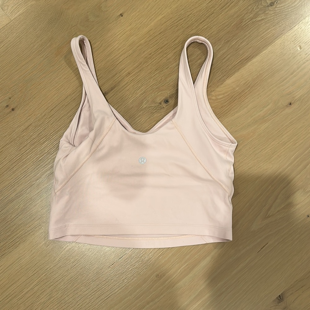 Light Pink Lululemon Athletica Align Tank Top - Picture 3 of 4